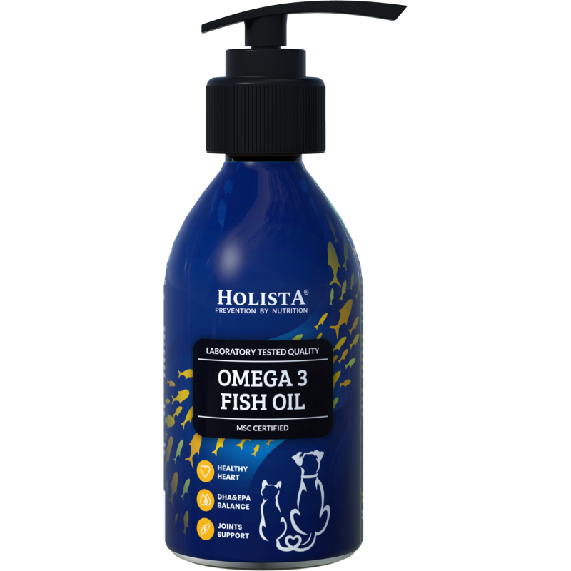 Olej omega 3 dla psów i kotów