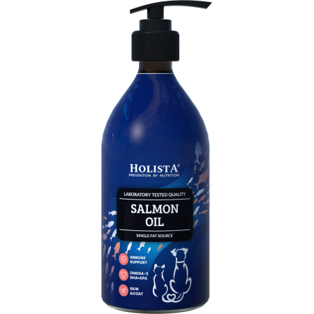 Olej omega 3 z łososia dla psów i kotów