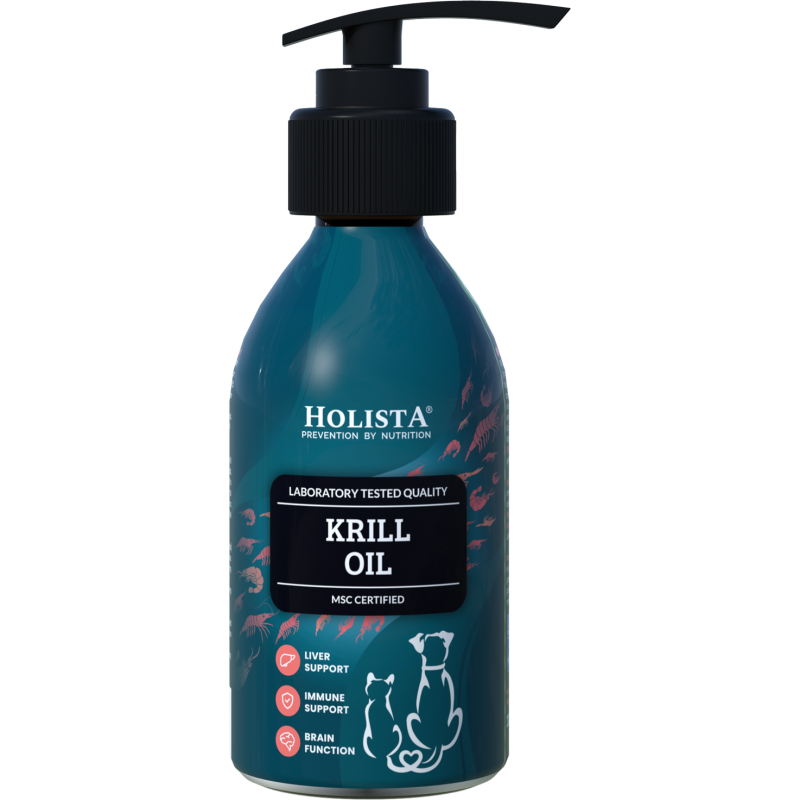 Olej z kryla dla psów i kotów