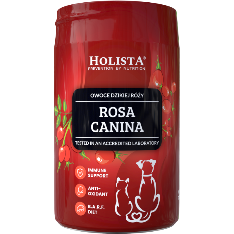 BIO owoc dzikiej róży dla psa i kota