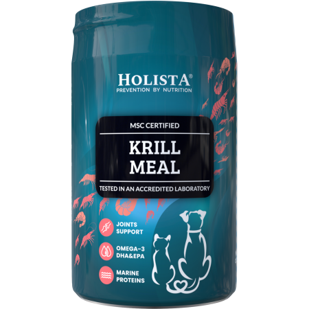 Mączka z kryla antarktycznego dla psa i kota