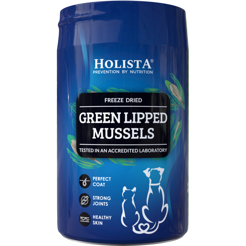 Mączka z małży nowozelandzkiej dla psa i kota