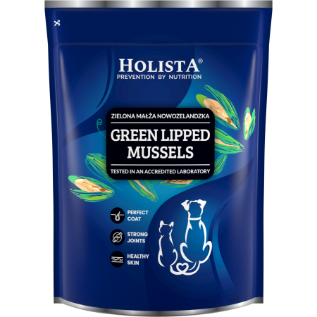 Mączka z małży nowozelandzkich dla psa i kota