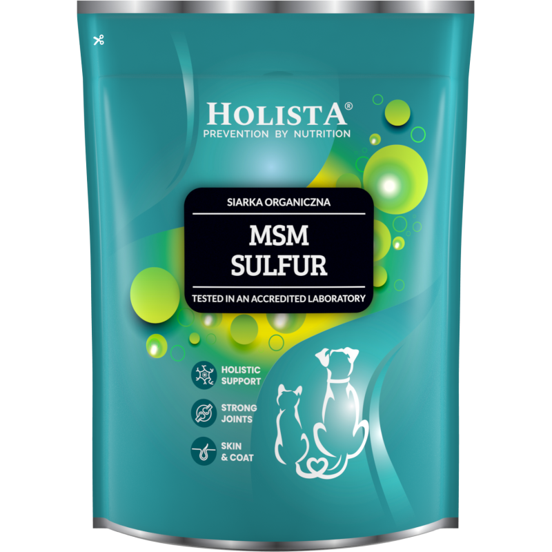 MSM siarka organiczna dla psa i kota