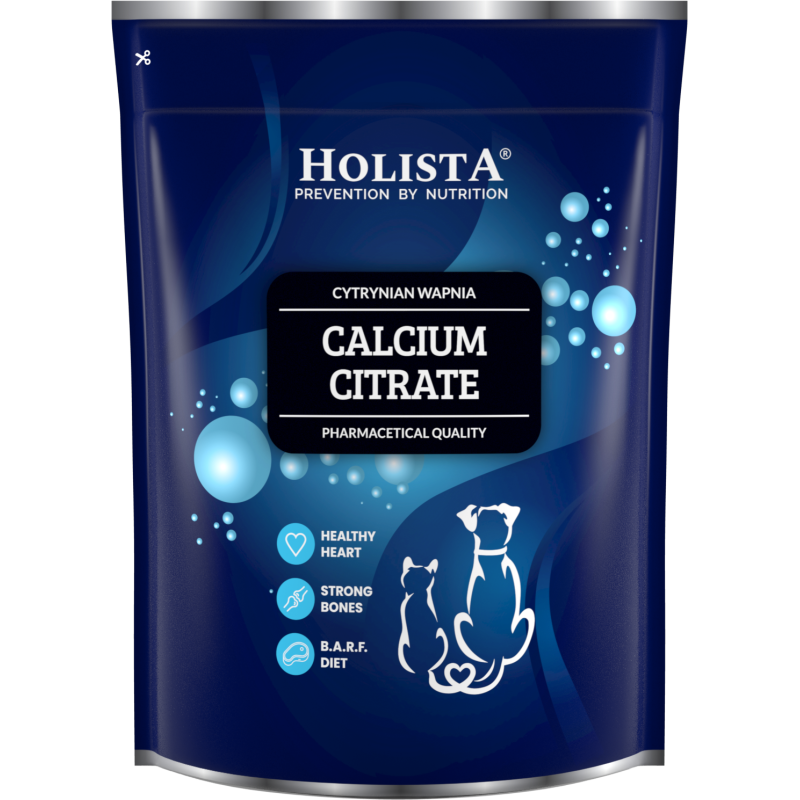 Cytrynian wapnia dla psa i kota