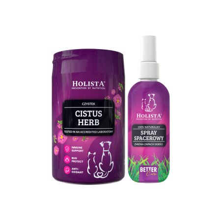 Zestaw czystek i spray ochronny dla psów i kotów