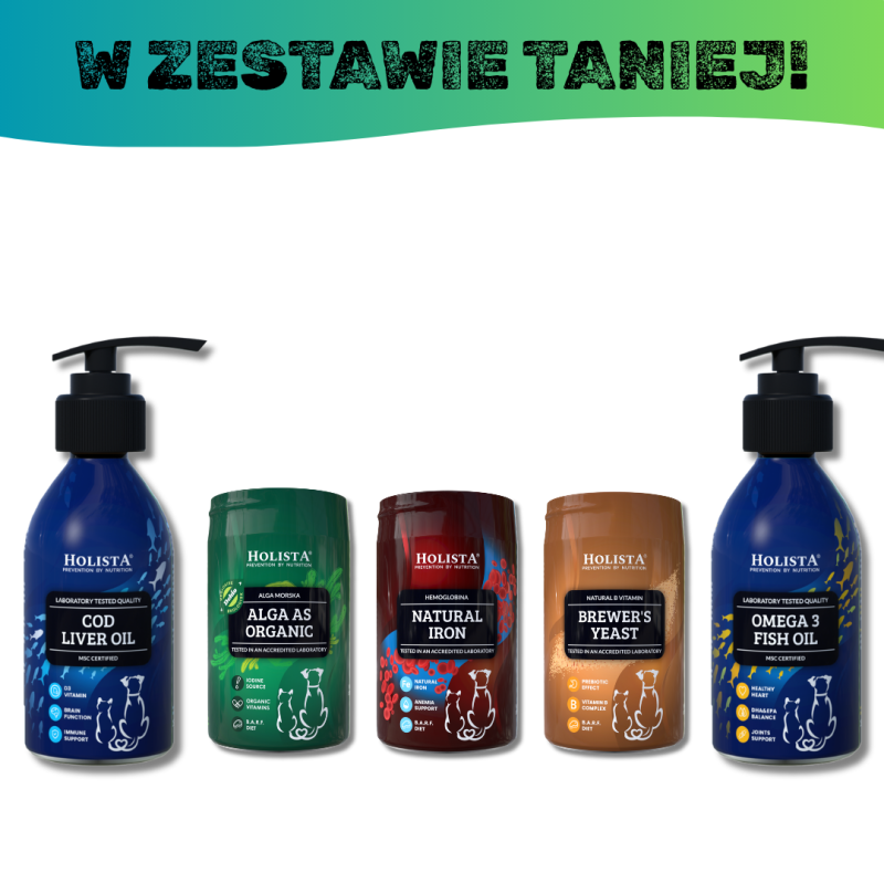Zestaw startowy suplementów BARF