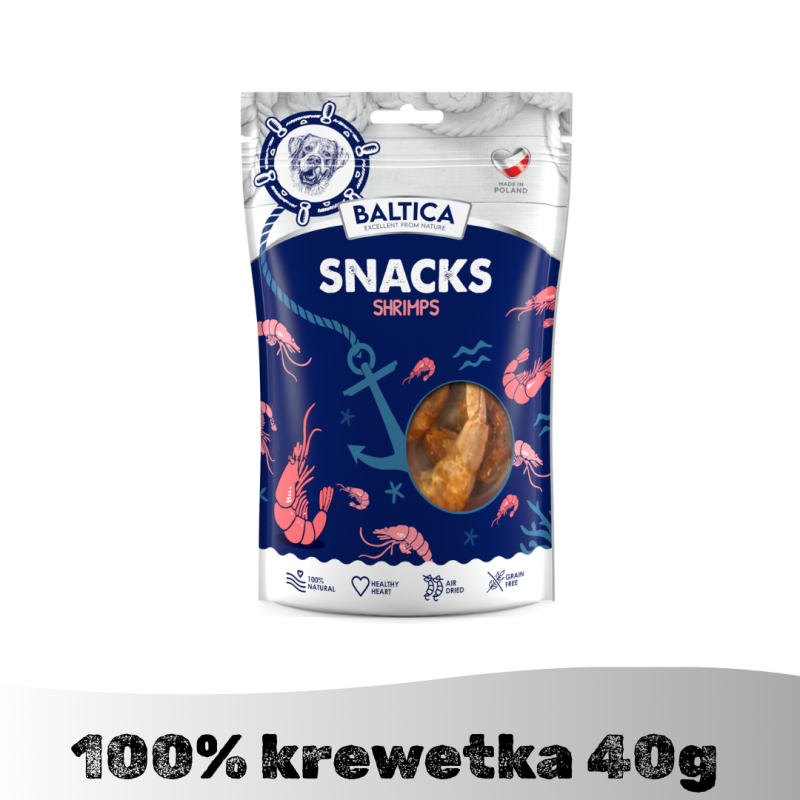Krewetki dla psa i kota 40g