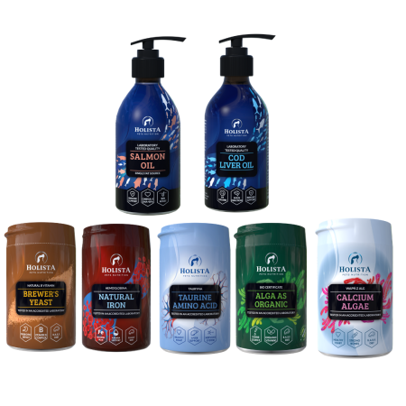 Zestaw suplementów do diety gotowanej